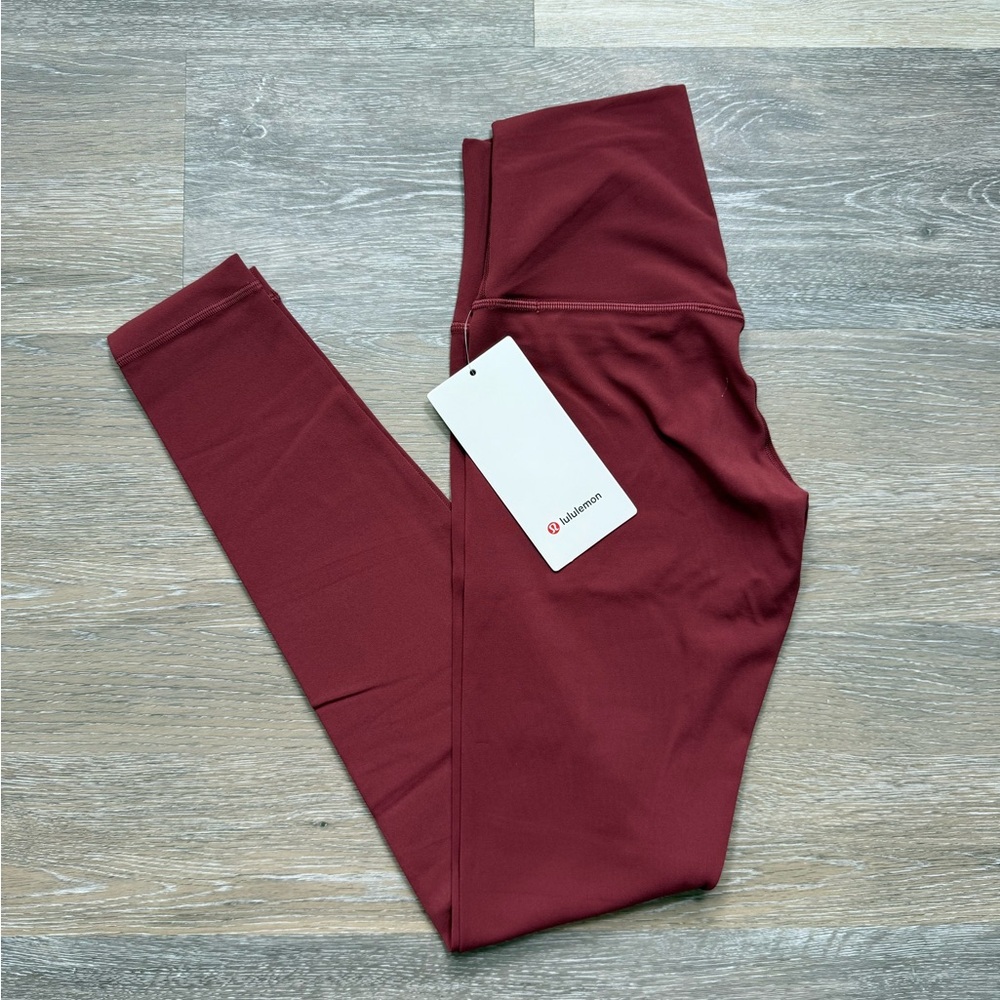 Lululemon Align HR  Pant 28” - Mulled Wine